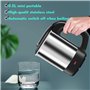 Mini bouilloire bouilloire portable de voyage 0,5 L en acier inoxydable pour la famille pour la pêche en voyage