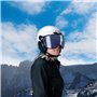 CGM Ebi Casque Ski Adulte Unisexe, Blanc, L (59cm)