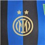 Inter Official Replica Maglia Home Kit 2024-2025 Réplique Maillot, Noir et Bleu, XL Mixte