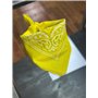 OUTLETISSIMO® BANDANA JAUNE FLUO CARRÉE 100% COTON PAISLEY PIRÉE COFFON SPORT SOUS CASQUE, jaune, Taille unique