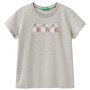 T-shirt Fille Blanc à Manches Courtes United Colors of Benetton 13,88 €