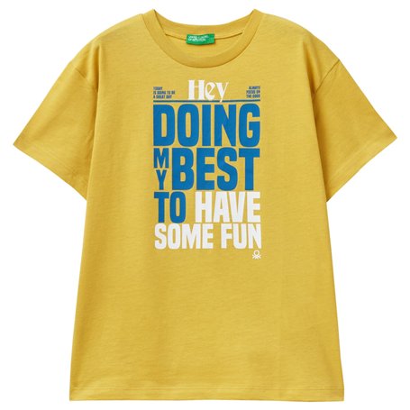 United Colors of Benetton T- Shirt 3i1xc10it