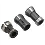 Mandrin de Fraiseuse,Akozon 3 Pièces 6mm 6.35mm 8mm Collet Mandrin Affleureuse,Mandrin de Fraise à Bois,Pince de Serrage Defonce