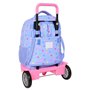 Cartable à roulettes Benetton Lila Lila 33 x 45 x 22 cm