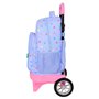 Cartable à roulettes Benetton Lila Lila 33 x 45 x 22 cm