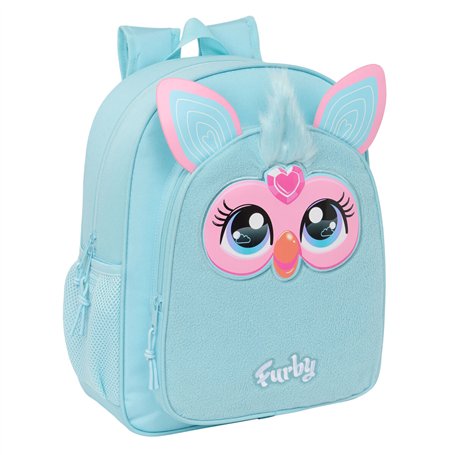 Cartable Furby Bleu ciel 32 x 38 x 12 cm