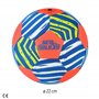 AKTIVE 54289 Ballon de Football en néoprène Multicolore 22 cm Flottant et résistant à l'eau Idéal pour la Plage et la Piscine