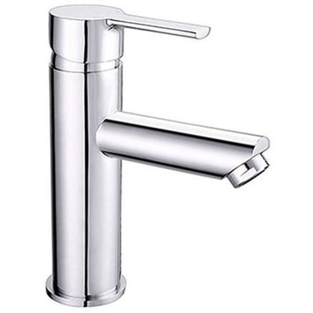 Mitigeur lavabo - EDOUARD ROUSSEAU - Dower - Cartouche céramique Ø 35 mm - Butée éco-stop - Aérateur réducteur de débit - Chromé