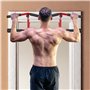 SPORTNOW Barre de traction murale multifonctionnelle Poignée de tirage musculation Charge 150 kg pour exercice et entraînement à