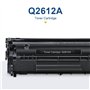 SMARTOMI Q2612A 12A Toner Cartouches Compatible Remplacer pour HP Laserjet 1010 1012 1015 1018 1020 1022 1022N 1022NW 3010 3015 