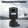 Oumefar Joint universel 12mm ID accouplement d'arbre à joint en U avec croisillon de connecteur de moteur rotatif de rainure de 