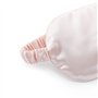 IYOU Soie Dormir Masques de sommeil en soie Set avec Bandeaux et cheveux Chouchous Champagne Cache-œil Mûre Soie Voyage Sieste B