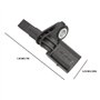 Attisfiera 2 * Prise de capteur ABS sans câble pour A1 A3 Le-on Altea Superb Ot G-f Pst Jta T5 T6 Tr WHT003857 7H0927803 Capteur