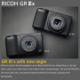 Ricoh GR IIIx Appareil Photo numérique [Focale 40mm] [Equipé d'un capteur CMOS APS-C de 24.2M] [La référence en matière de Prise