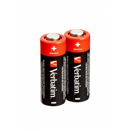 Verbatim Lot de 2 Piles alcalines 12 V 23 A F(MN21)