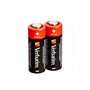 Verbatim Lot de 2 Piles alcalines 12 V 23 A F(MN21)