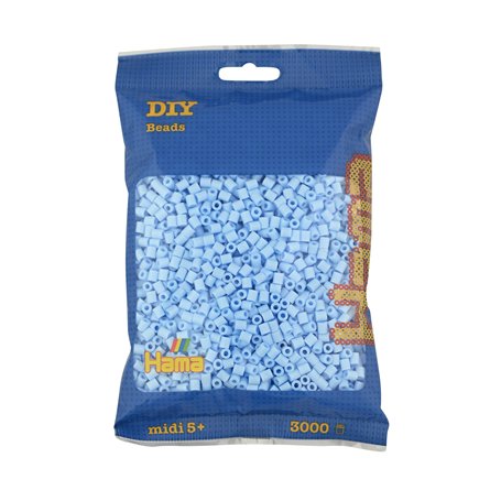 Hama Sac de perles | Environ 3000 perles fusibles midi | Décoration mosaïque Arts et loisirs créatifs pour enfants à partir de 5