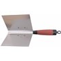Marshalltown Truelle d'angle extérieur Bullnose avec poignée DuraSoft, truelle en acier inoxydable, pour les poseurs de cloisons