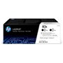 HP 83X CF283XD pack de 2