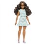 Barbie - Poupée Barbie Fashionistas Robe Vert Menthe avec lunettes - Barbie - HYT96