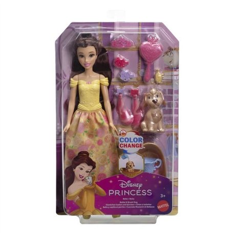 Disney - Coffret Princesse Belle et son chien a toiletter - Avec baignoire - Disney Princess - JFC42