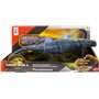 Mattel Jurassic World : Renaissance, Figurine articulée Purussaurus Géants féroces, grande espèce de dinosaure, 2 attaques féroc