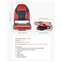 VEVOR Siège de bateau à dossier haut, chaise de bateau de pêche pliable avec coussin en éponge épais et cuir PVC imperméable, ch