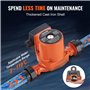 VEVOR LPS25-4S-180 Pompe de Circulation d'eau Chaude, Orange