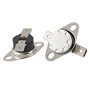 sourcing map Température Contrôle Interrupteur Thermostat KSD301 125°C NC 2Pcs