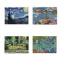udc Cartexpo - Lot de 4 Sets de Table Tableaux - 42x29cm