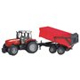 bruder 02045 - Massey Ferguson 7480 avec remorque à benne basculante
