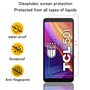 Tzstz 3 Pièces Verre Trempé D'écran Protecteur pour TCL 501 Dureté 9H Anti Rayures HD Film de Protection D'écran