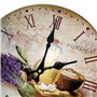 YOAI Horloge murale de cuisine antique nostalgie rustique à quartz sans bruit de tic-tac Horloge de cuisine 30 cm