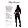 Leg Avenue Dirty Cop Adult Sized Costumes, Noir, S/M (EUR 38-40) Femme
