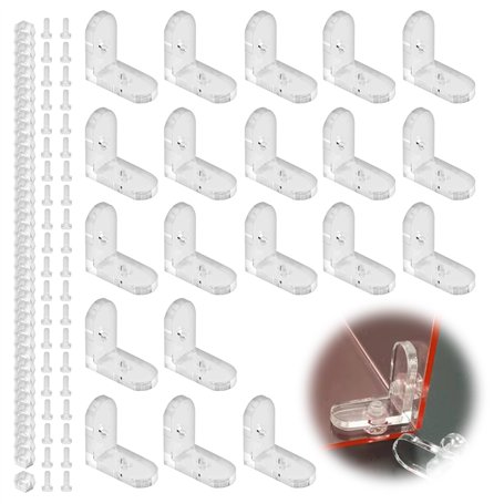Lot de 20 L-équerre de Fixation