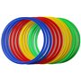 Sportacular Gear Lot de 12 Anneaux de Coordination avec Sac | Entraînement pour Ballon de Football | Agility pour Chiens
