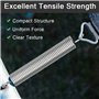 KLYNGTSK 5 PCS Ressort de Traction 70mm Ressort d'Extension du Fil Ressort de Tension Robuste Ressorts de Compression Ressort Ec