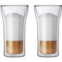 Set 2 verres - BODUM - Assam - Double paroi - 0.2 l - Transparent