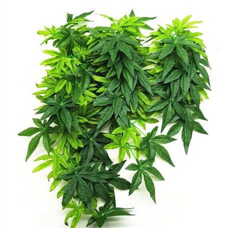 40cm/16in Plantes d'aquarium Végétaux Faux Plastique Artificiel Plantes d'herbe d'eau pour Fish Tank Aquarium Décor Plantes susp