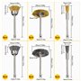 GIAK Brosse en Laiton de Polissage Ensemble 36Pcs Brosses Métalliques Inoxydable Métallique de Forage Brosses Rotatifs pour Perc