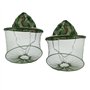 SUNREEK 2 Pack Camouflage Apiculture Apiculteur Anti-Moustique Abeille Insecte Mouche Masque Cap Chapeau avec Tête Net Maille Vi