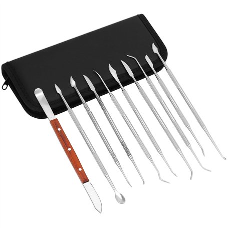QWORK® 10 pièces Outils de Sculpture à la Cire