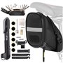 Linlook - Kit de Réparation de Sacoche de Vélo et Outils Multifonctions 16 en 1