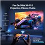 WOLFANG 28000 Lumens Videoprojecteur 4K【Netflix Officiel & Autofocus/Correction Trapézoïdale】, Retroprojecteur WiFi 5G avec Blue