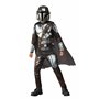 Rubies’s 702773-M Costume du Mandalorian pour enfant Gris/marron