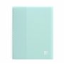 OXFORD Porte fiches bristol A5 School Life 80 vues / 40 pochettes Couverture Polypro Pastel Couleurs Assorties