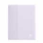OXFORD Porte fiches bristol A5 School Life 80 vues / 40 pochettes Couverture Polypro Pastel Couleurs Assorties