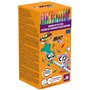 BIC Kids Kid Couleur Feutres de Coloriage à Pointe Moyenne - Couleurs Assorties