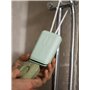 C.A.O. - L'étui à Savon en Silicone (Issu de matières minérales, sans Plastique) - Couleur Menthe - Longueur 10 cm - Largeur 6,5