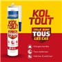 Colle de fixation et d'étanchéité - CYANOLIT - Cristal - 290 ml - Transparent - Résistante et flexible